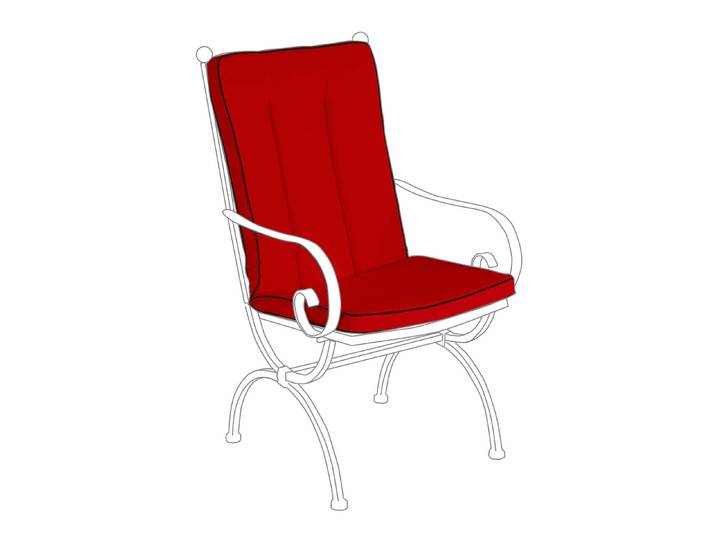 MBM Romeo Sitz-/Rückenkissen Elegance