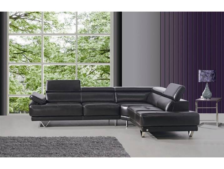 Xlmoebel Ecksofa Modernes Ledersofa mit Medien- und TV-Funktion in L-Form, Ecksofa, Hergestellt in Europa