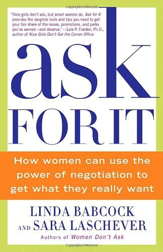 Linda Babcock - Ask For It: How Women Can Use the Power of Negotiation to Get What They Really Want - Preis vom 02.10.2026 23:42:20 h
