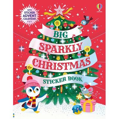 Big Sparkly Christmas Sticker Book, von Holly Bathie, Usborne Publishing, 978-1-83604-152-8