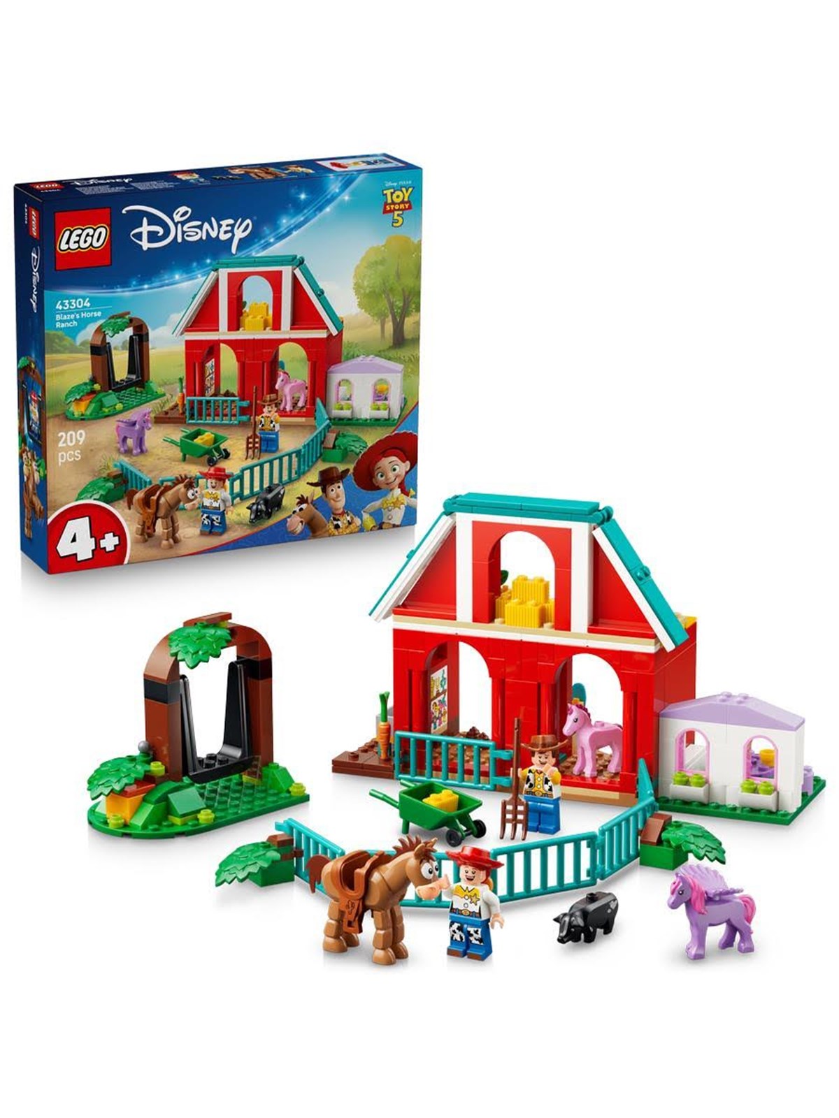 LEGO Disney 43304 Blazes Pferderanch