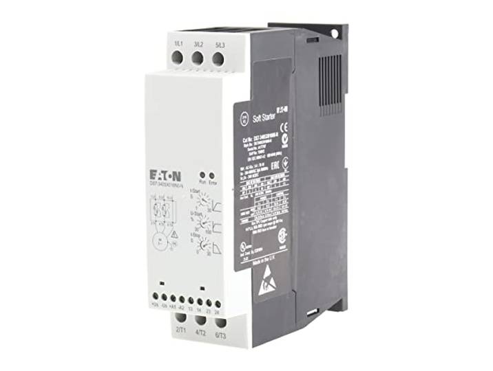 Eaton 134912 softstarter, 3-fasig, 16 A, 200-480 Vac, US= 24 Vac/DC