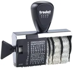 trodat Datumstempel 1117 mit Text Classic
