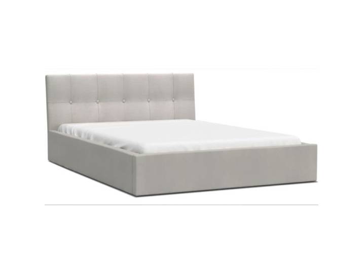 Lit Coffre Rino 160 x 200 cm - Sommier inclus Crème