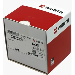 Würth Allzweckdübel Shark Pro Kunststoff 6X35 mm