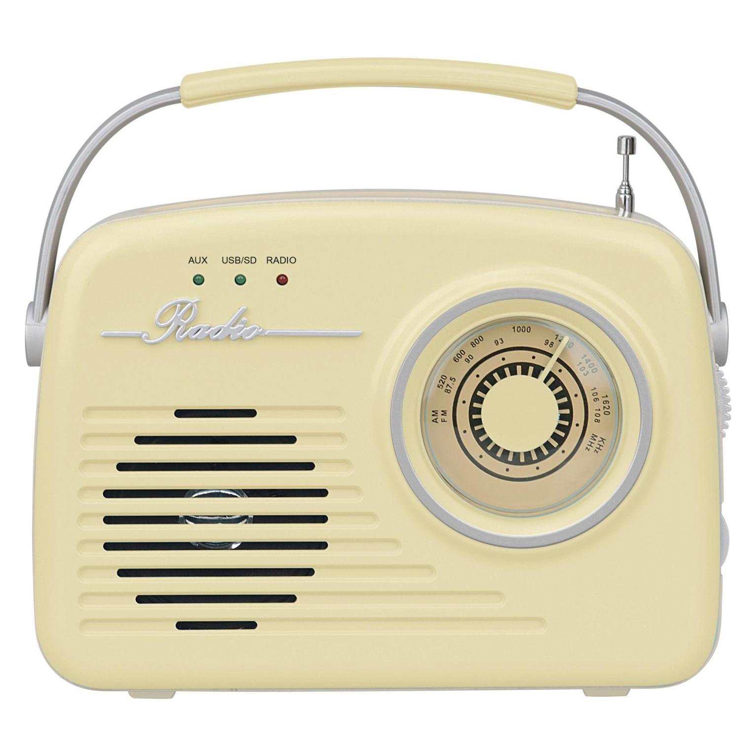 INNE Setty Bluetooth Lautsprecher mit Radio Retro P350 beige (53698690)