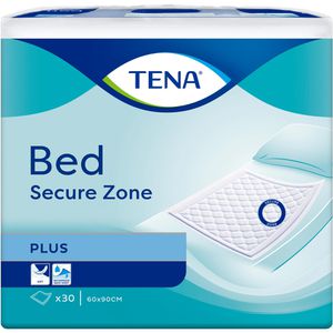 TENA Inkontinenzunterlagen Bed Plus, Einweg, 60x90cm, Aufnahme ca. 1900ml, wasserfest, 30 Stück