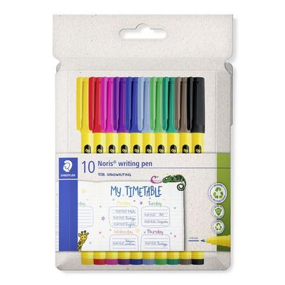 STAEDTLER Noris® writing pen 307, 10 Fineliner