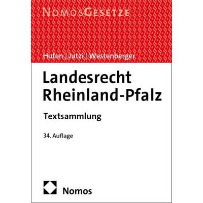 Landesrecht Rheinland-Pfalz, Taschenbuch von , Nomos, 978-3-7560-3242-6