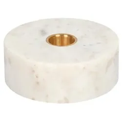 Uyuni Tafelkerzenhalter Marble White