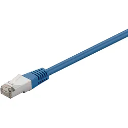 GOOBAY 73123 - 2 m, CAT 5e F/UTP-Netzwerkkabel, blau