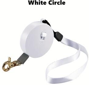 Uplifted Trends Retractable Dog Leash For Small Dogs And Puppies white
