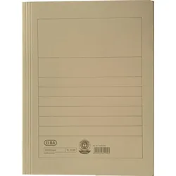 ELBA Aktenmappe Karton chamois