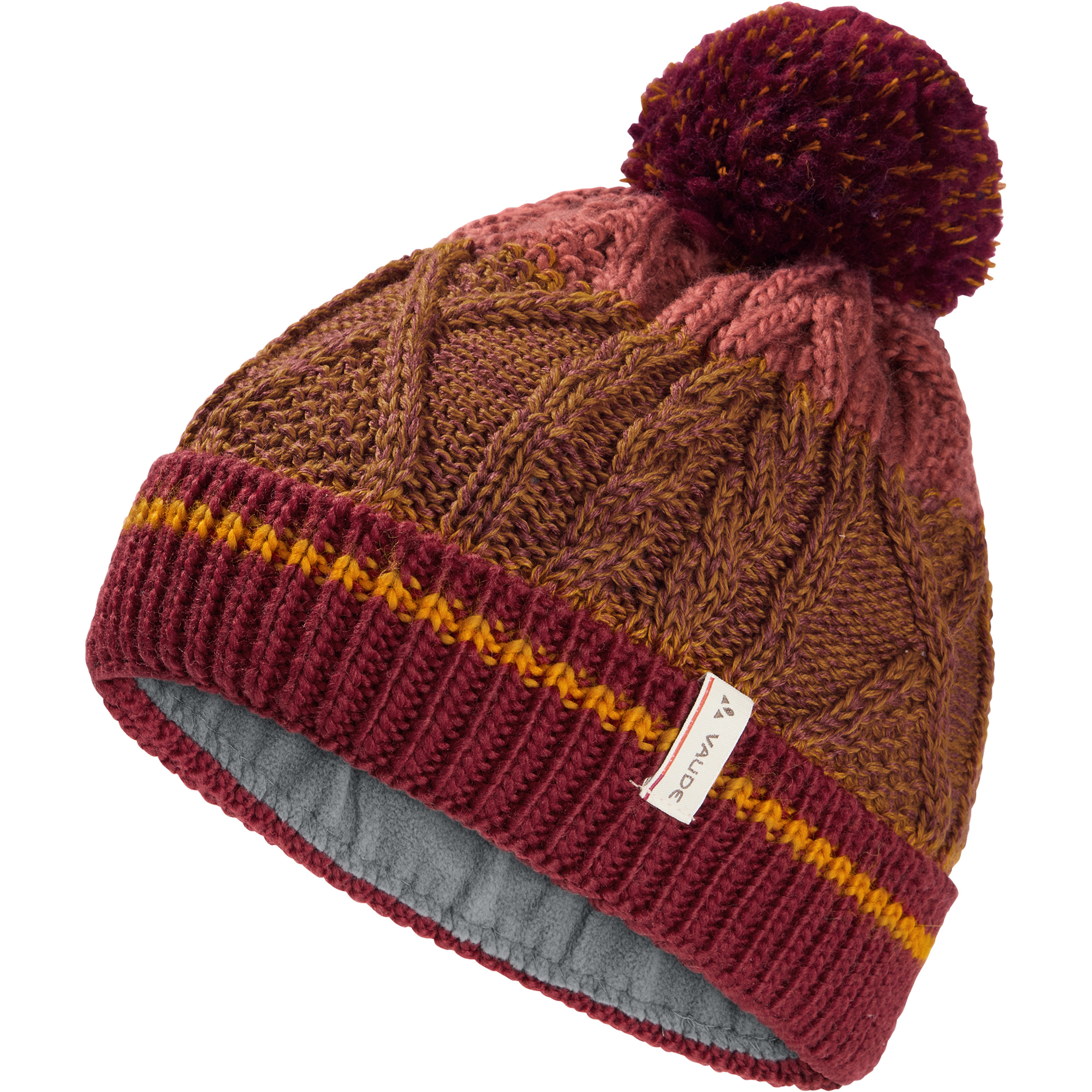 Vaude Cornua III Kinder Mützen & Beanies rot Größe S Lifestyle Hautfreundlich Merinowolle