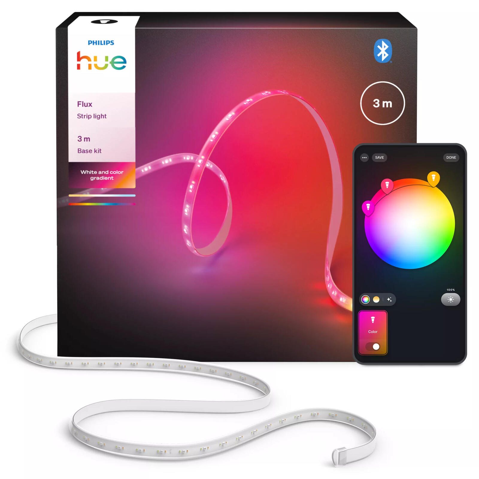 Philips Flux Lightstrip 3 m 1200 Lumen 308781200