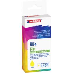 Edding Druckerpatrone ersetzt HP 953XL (F6U18AE) Kompatibel Gelb EDD-554 18-554
