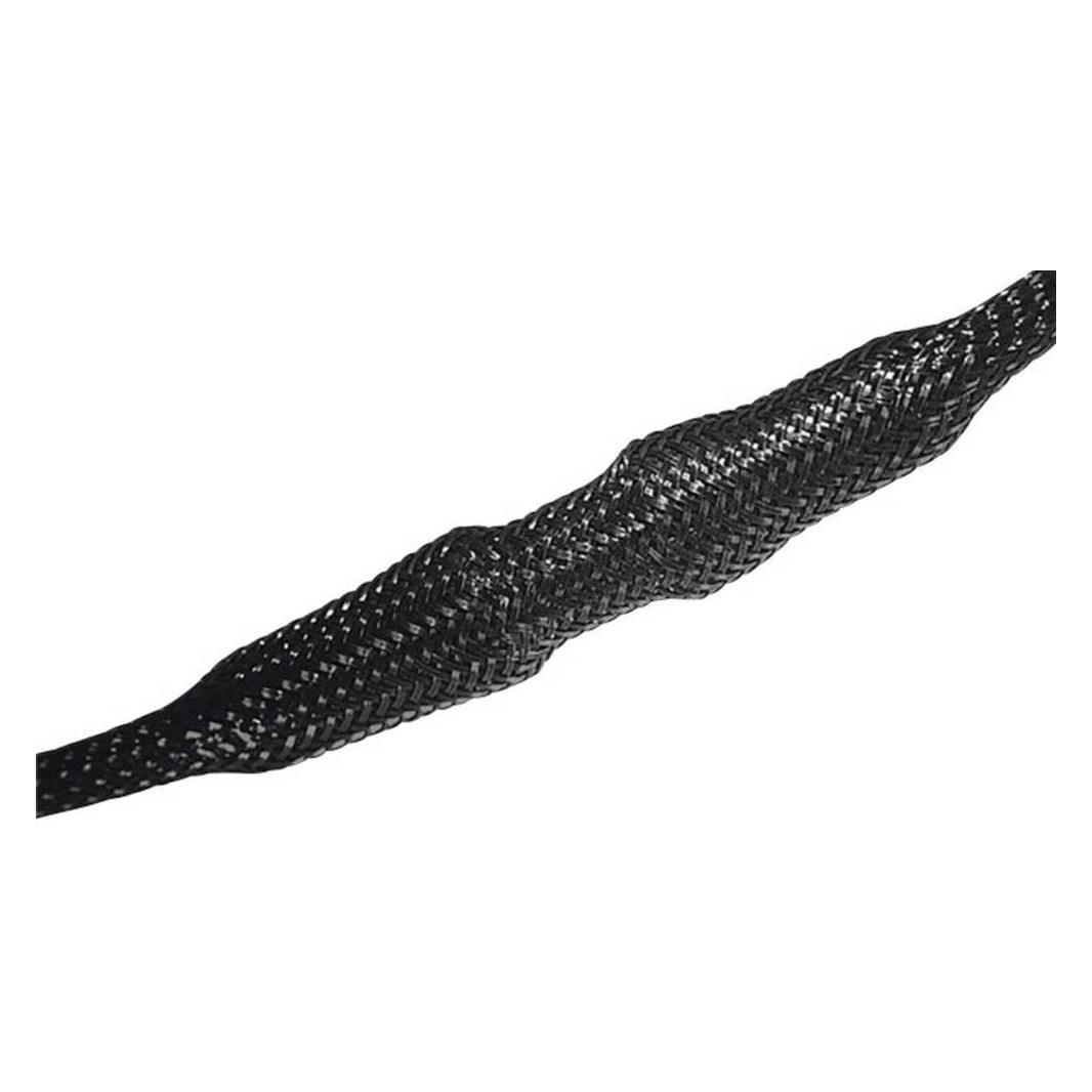 HellermannTyton Polyester Geflechtschlauch HEGP06-PET-BK-C4 (Kabelschlauch, 10000 cm) (170-10600)