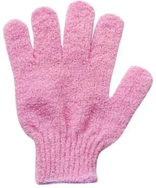 Uplift Essentials Exfoliating Bath Gloves pink 1pc