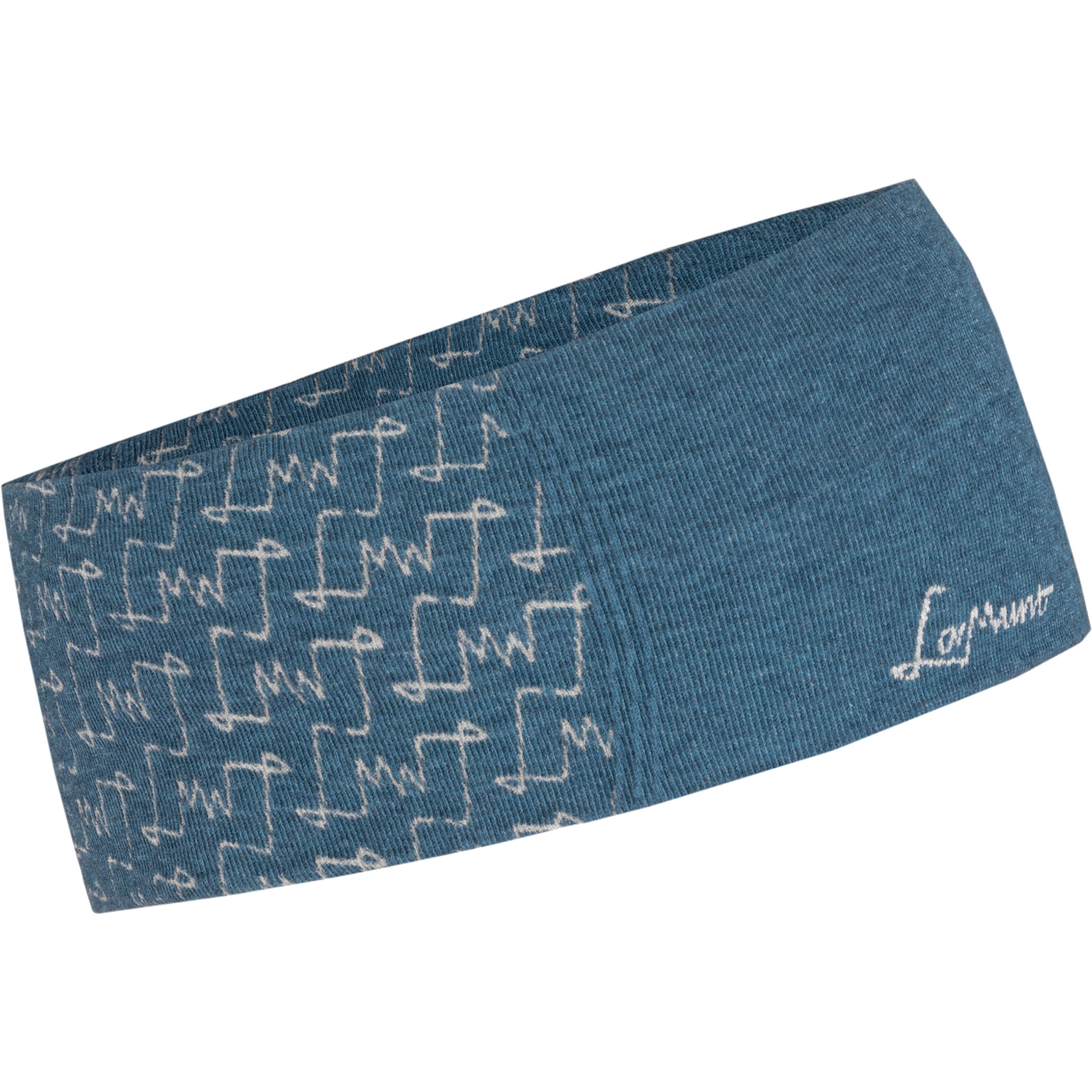 LaMunt Alice Cashmere Damen Stirnbänder blau Trekking Hautfreundlich