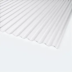 PLEXIGLAS® XT Resist Wellplatte 2,8mm Sinus 76/18 Farblos C-Struktur 1045 x 3500