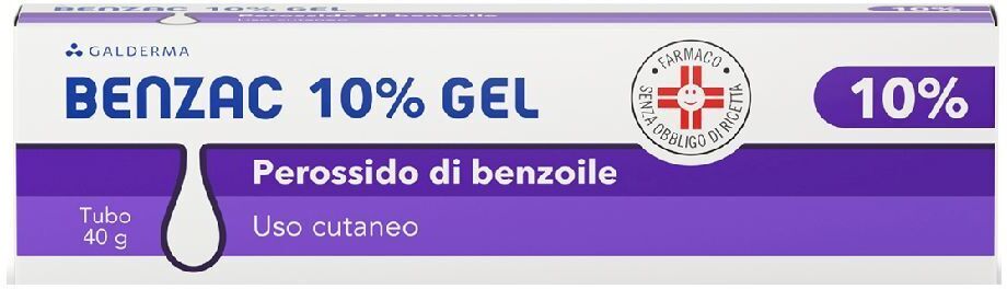 GALDERMA ITALIA SpA Benzac 10% Gel, 40 g