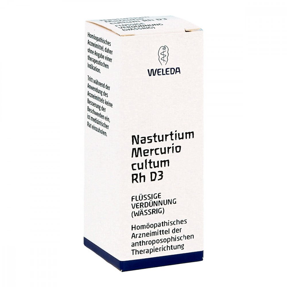 WELEDA AG Nasturtium Mercurio cultum Rh D3 Dilution 01630329