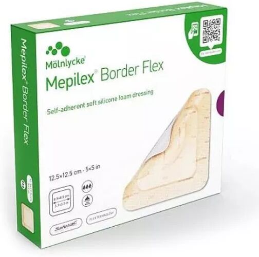 Molnlycke Mepilex Border Flex 12,5 x 12,5 cm