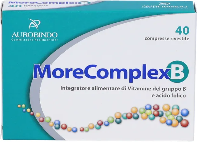 AUROBINDO PHARMA ITALIA Srl Aurobindo Pharma MoreComplex B 40 Compresse