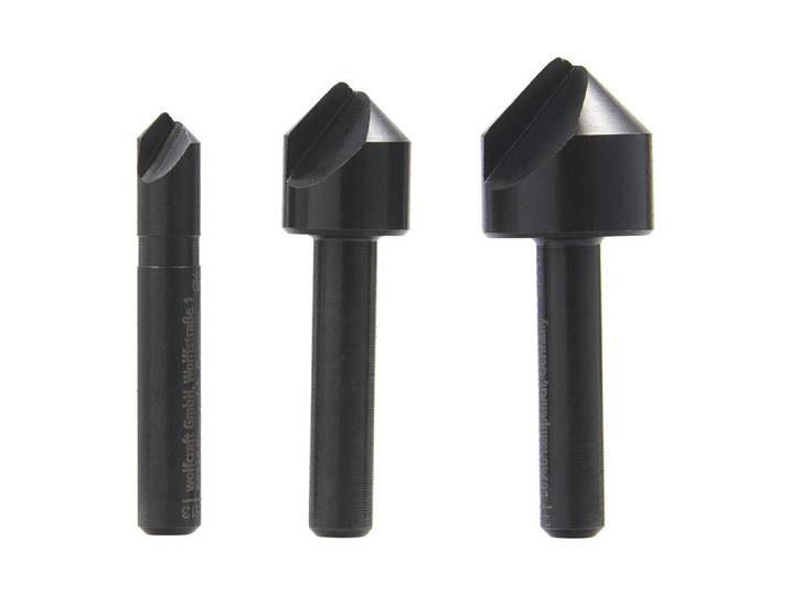 Wolfcraft Senker-Set WS 3-teilig