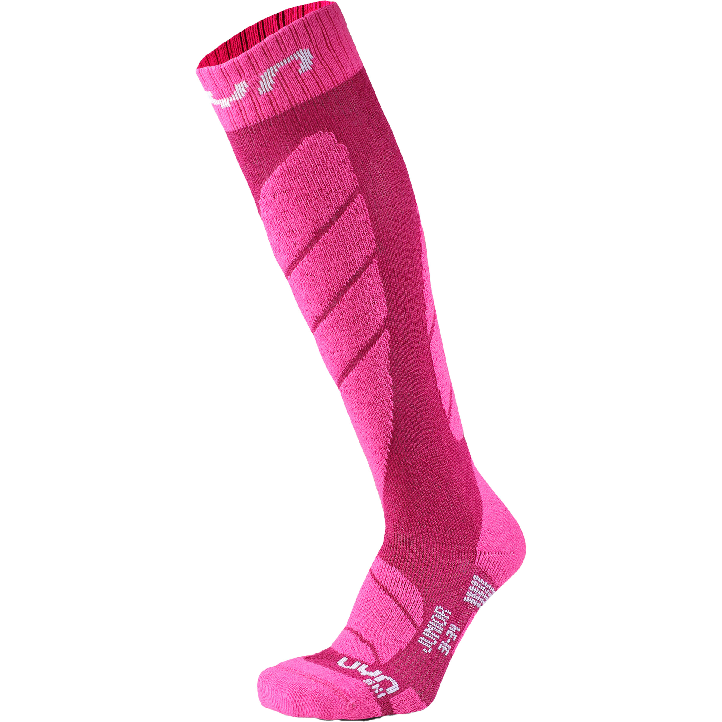 Uyn Ski Kinder Skisocken pink Größe 31 Skifahren | Skitour