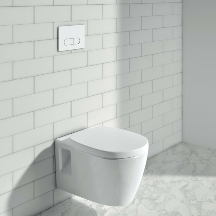 Ideal Standard Wand-Tiefspül-WC E8174MA spülrandlos, weiß Ideal Plus
