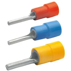 Klauke Stiftkabelschuh verzinnt isoliert 710L 1,5-2,5mm L16mm blau