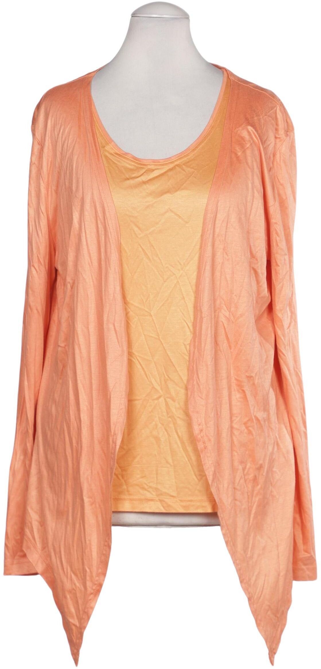 Fadenmeister Berlin Damen Strickjacke, Orange, Gr. EU 40, Modal - Second Hand