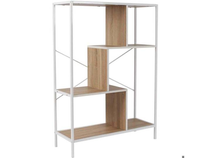 Etagere - HOME DECO FACTORY - Edison - Industrielle - Vintage - Marron et Blanc