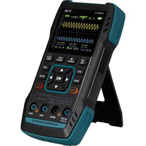Joy-IT Oszilloskop JT-OMS01, 2 Kanäle, mit USB-C, 250 MSa/s, Handoszilloskop, 2,8 Zoll TFT-Display, 50 MHz