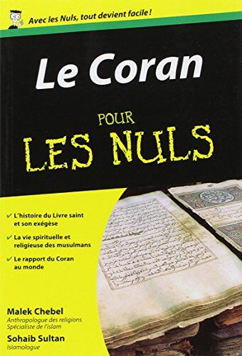 Malek Chebel - Le Coran pour les nuls - Preis vom 18.10.2026 19:22:15 h