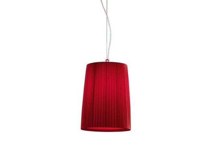 MODOLUCE lampe à suspension FLORINDA 1 (Plissé - Tissu)