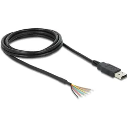 Delock USB 2.0 zu Seriell UART LVTTL Kon (1.80 m), Schnittstellenkabel