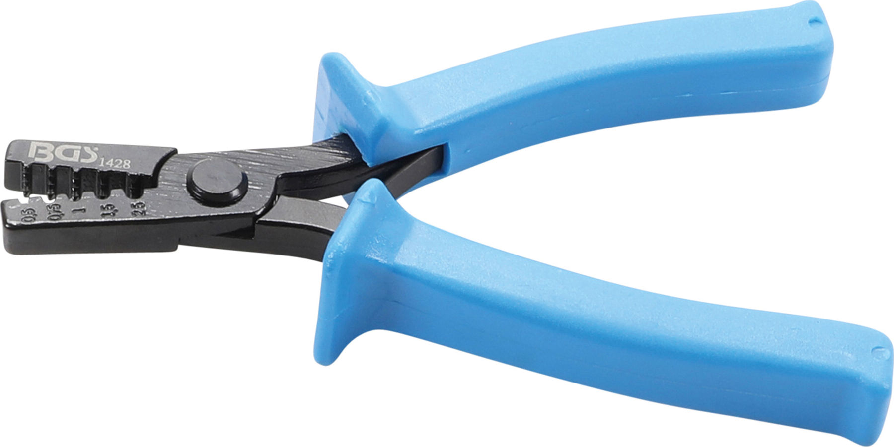BGS Kabelschuh-Presszange für Aderendhülsen 0,5 - 2,5 mm² ; BGS technic (1428)