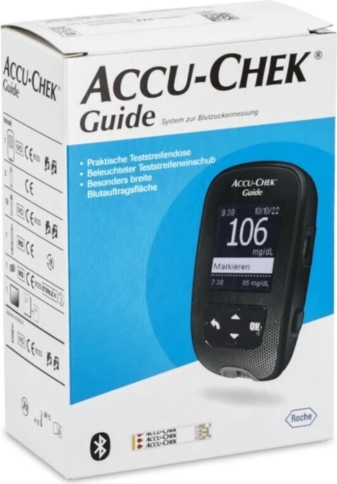 Accu-Chek Guide Blutzuckermessgerät Set mg/dl 1 St Gerät