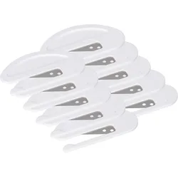 10x CUTX MAXI X1010 Kugelcutter Sicherheitsmesser – 8 mm, verdeckte Klinge, Made in Solingen