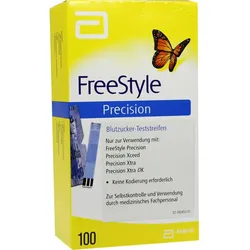 Freestyle Precision Blutzucker-Teststr.o.codieren 100 ST