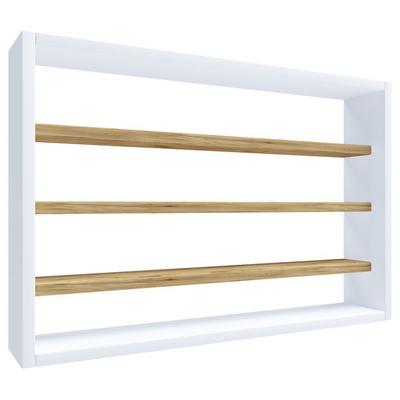 Holz Wandregal Wandvitrine Regal Deko Osado M