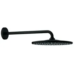 Kopfbrauseset Rainshower Mono 310 22121, 1 Strahlart, Durchflusskonstanthalter 9,5 l/min, Brausearm 422 mm, phantom black