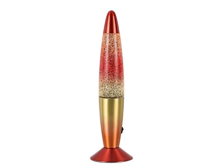 Lampe à paillettes COMEBACK Ø 10cm Doré/Doré Verre transparent, aluminium LED non-remplaçables