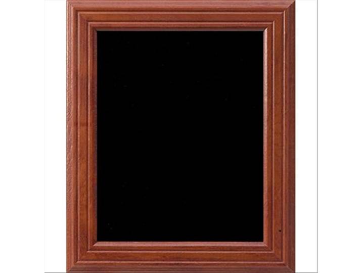 Securit Tableau noir mural finition laquée Acajou 30 x 40 cm