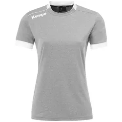 Kempa Player Handballtrikot Damen dark grau melange/weiß M