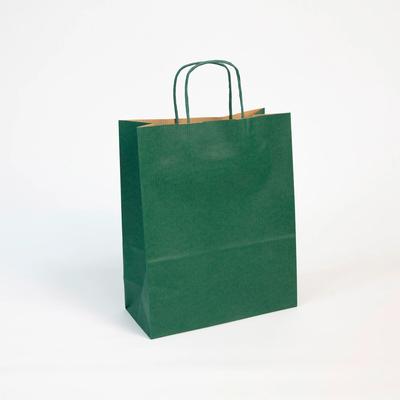 Clairefontaine Packung mit 25 Taschen Kraft glatt 110g 22x10x27cm, grün - Grün 395710C