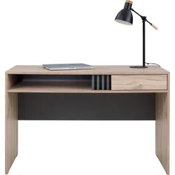 SCHREIBTISCH PUNTO 120x55x76 cm Bürotisch Computertisch, Eichefarben