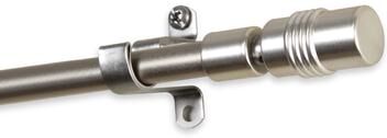 InStyleDesign Gage 7/16-inch Adjustable Curtain Rod